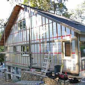 Zagrijavanje vanjske kuće od loga: tehnologija i izolacijske značajke
