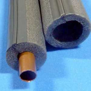 Materijali toplinske izolacije za cijevi od polietilenskih pjena: dimenzije, značajke, fotografija