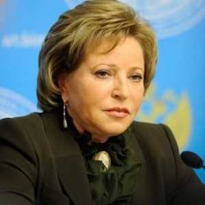 Valentina Matvienko. Životopis ženskog guvernera