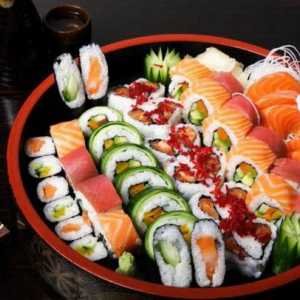 Vrste i nazivi peciva i sushi. Opis, značajke pripreme, fotografija