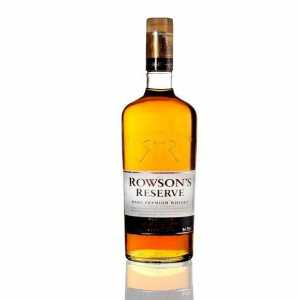 Whisky `Rowson Reserve `je analog od plemenitog pića