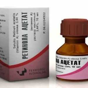 Vitamin A (retinol acetat): svojstva i upotrebe