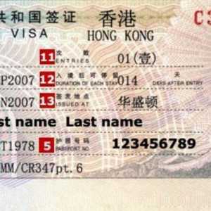 Viza u Hong Kong: postupak registracije, dokumente
