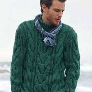 Pletenje pulloversa za muškarce: jednostavni uzorci za početnike