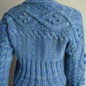Pletemo pulover s iglama za pletenje