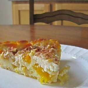 Ukusna torta za sir sir: jednostavan i brz recept