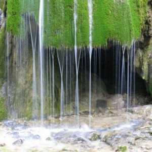 Slap srebrnih potoka (Crimea): opis i fotografija