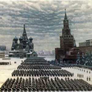 Vojna povorka 1941. u Moskvi