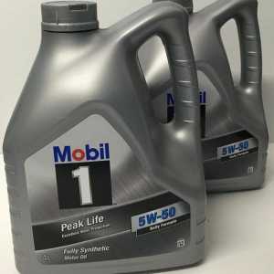 Sve o motornom ulju Mobil 5W50: specifikacije, recenzije