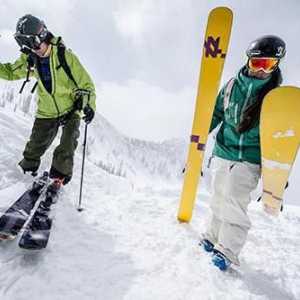 Sve vrste skija: popis, opis. Vrste skijanja