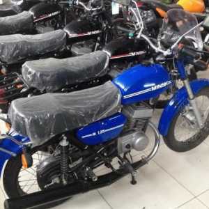 Izbor motocikla novaka je `Minsk M 125`