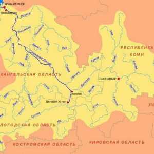 Vyčka je rijeka u Republici Komi. Opis, fotografija