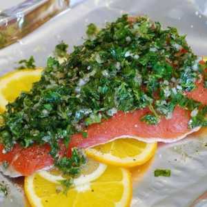 Pečena riba u multivarijatu: recepti, fotografije