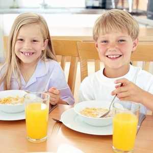 Doručak za djecu. Što bih trebao pripremiti za moje dijete za doručak?
