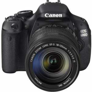 Kamera s ogledalom Canon Canon 600D (Canon 600D): specifikacije i recenzije