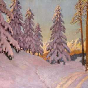 Zima: slike ruskih umjetnika. A mraz izvan prozora je plavo-plava ...