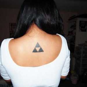 Vrijednost "trokut" tetovaža: duboki smisao u maloj slici