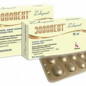 "Zolopent", 40 mg: upute za uporabu, sastav, analozi
