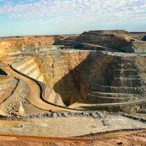 Zlato rudarstvo tvrtke `Vasilievsky mina `
