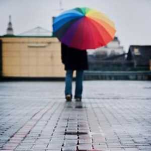 Umbrella `Rainbow` - izvrsno raspoloženje u lošem vremenu