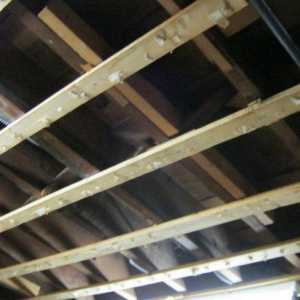 Zvučna izolacija stropa u stanu ispod stropne stezaljke s vlastitim rukama
